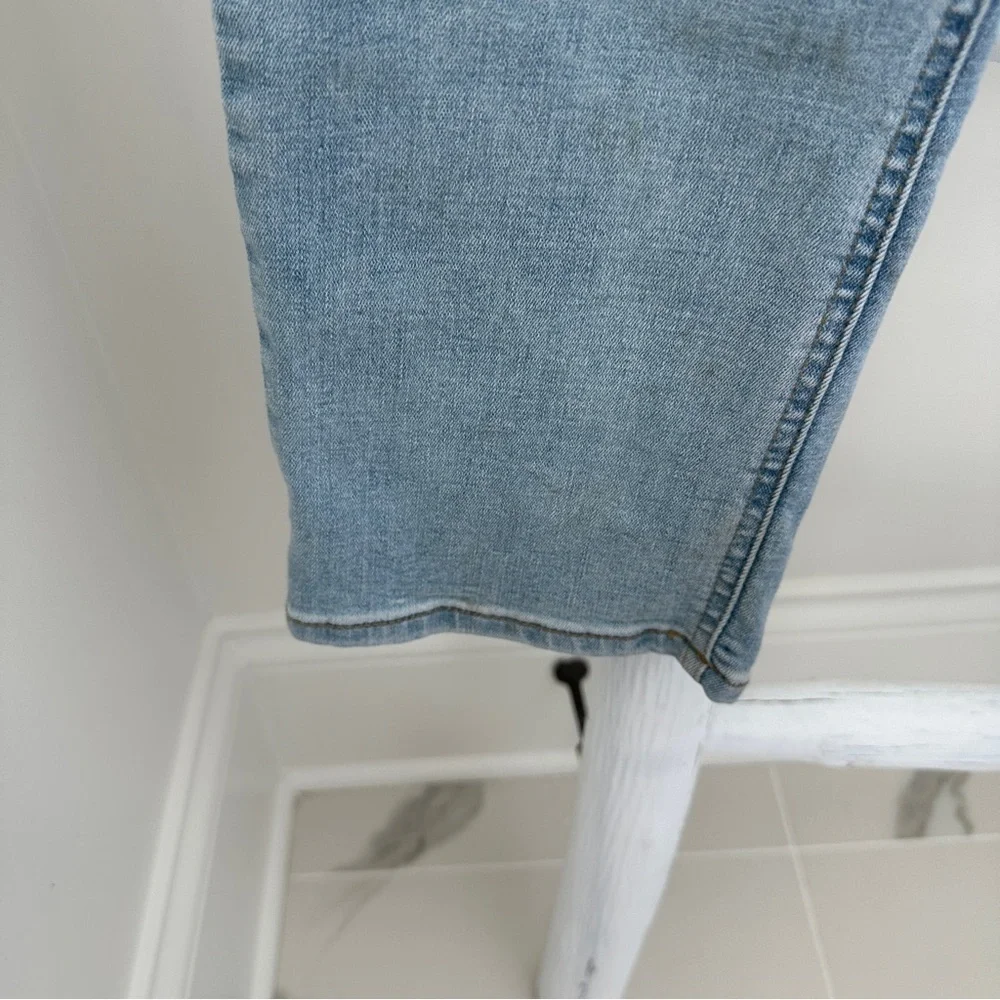 PacSun Men's Slim Jeans in Light Blue Size 28 X 30
